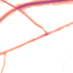 Night-time road noise heatmap for EX14 1LD
