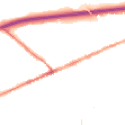 Night-time road noise heatmap for EX14 1LP