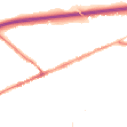 Night-time road noise heatmap for EX14 1LS