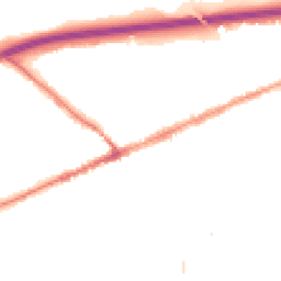 Night-time road noise heatmap for EX14 1LW