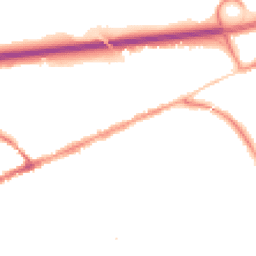 Night-time road noise heatmap for EX14 1PL
