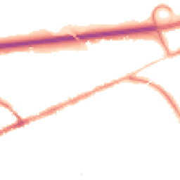 Night-time road noise heatmap for EX14 1PW