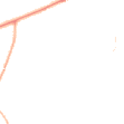 Night-time road noise heatmap for EX14 2GA