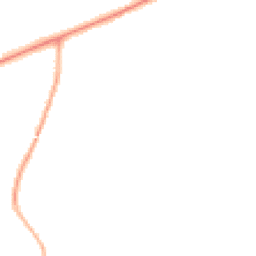 Night-time road noise heatmap for EX14 2GP