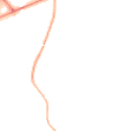 Night-time road noise heatmap for EX14 2GS