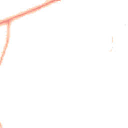 Night-time road noise heatmap for EX14 2TU