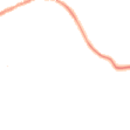 Night-time road noise heatmap for EX14 2UP