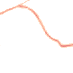 Night-time road noise heatmap for EX14 2UR