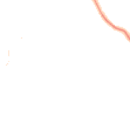 Night-time road noise heatmap for EX14 2WB