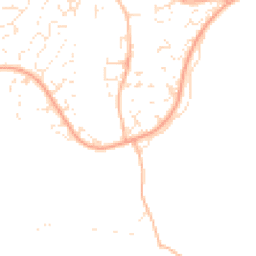 Daytime road noise heatmap for EX14 2XB