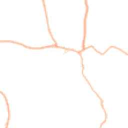 Daytime road noise heatmap for EX14 3AH