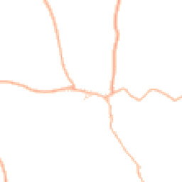 Daytime road noise heatmap for EX14 3AQ