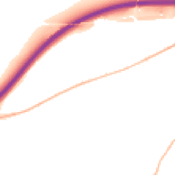 Night-time road noise heatmap for EX14 3BJ