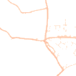 Daytime road noise heatmap for EX14 3BX