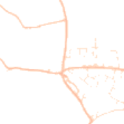 Daytime road noise heatmap for EX14 3DE