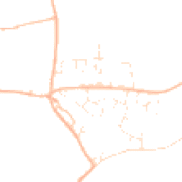 Daytime road noise heatmap for EX14 3DG