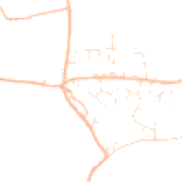 Daytime road noise heatmap for EX14 3DH