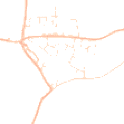 Daytime road noise heatmap for EX14 3DX