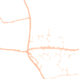 Daytime road noise heatmap for EX14 3EY