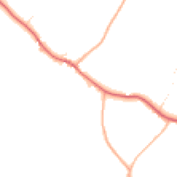 Daytime road noise heatmap for EX14 3GA