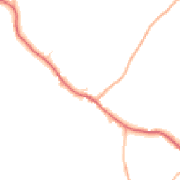 Daytime road noise heatmap for EX14 3GB
