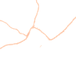 Daytime road noise heatmap for EX14 3GJ