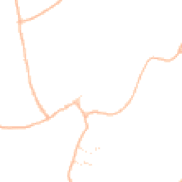 Daytime road noise heatmap for EX14 3HS