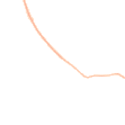 Night-time road noise heatmap for EX14 3LQ