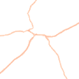 Daytime road noise heatmap for EX14 3NF