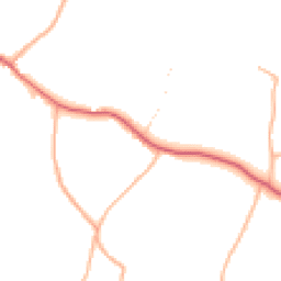 Daytime road noise heatmap for EX14 3NX