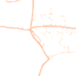 Daytime road noise heatmap for EX14 3UP