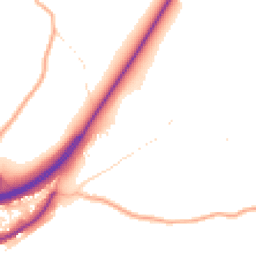 Daytime road noise heatmap for EX14 4PX
