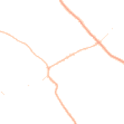 Daytime road noise heatmap for EX14 4TQ