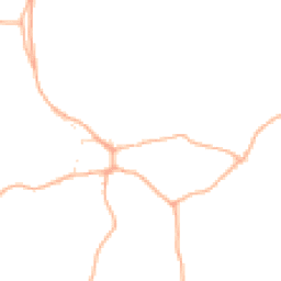 Daytime road noise heatmap for EX14 4TT