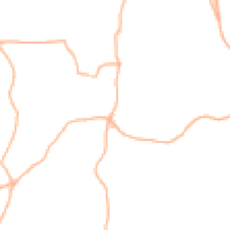 Daytime road noise heatmap for EX14 4TZ