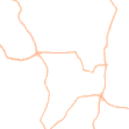Daytime road noise heatmap for EX14 4UB