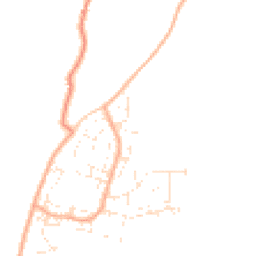 Daytime road noise heatmap for EX14 4XE