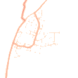 Daytime road noise heatmap for EX14 4XN