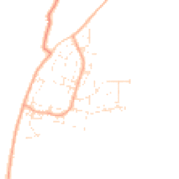 Daytime road noise heatmap for EX14 4XU