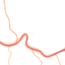 Daytime road noise heatmap for EX14 9BN