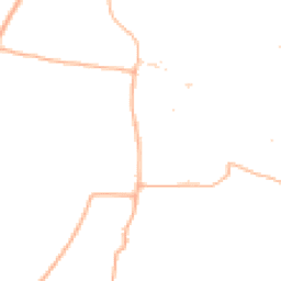 Daytime road noise heatmap for EX14 9HL