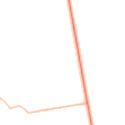 Daytime road noise heatmap for EX14 9JA
