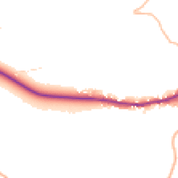 Daytime road noise heatmap for EX14 9JJ