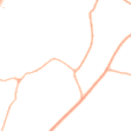 Daytime road noise heatmap for EX14 9NL