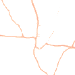 Daytime road noise heatmap for EX14 9PJ