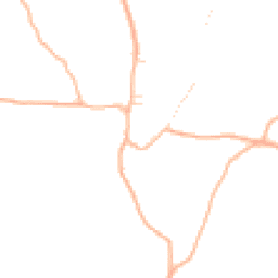 Daytime road noise heatmap for EX14 9PL