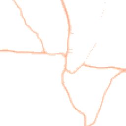 Daytime road noise heatmap for EX14 9PN