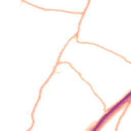 Daytime road noise heatmap for EX14 9PU