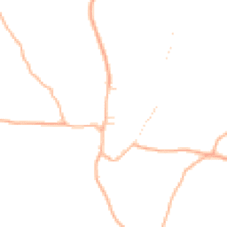 Daytime road noise heatmap for EX14 9QG
