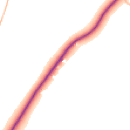 Daytime road noise heatmap for EX14 9QQ